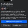 Neat solutions