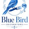 Blue bird decorators