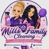 Mills family cleaning