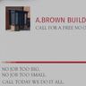 a brown building services