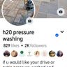 H20 pressure washing