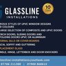 Glassline installation