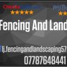 LJ fencing and landscaping
