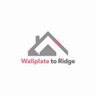 Wallplate to ridge