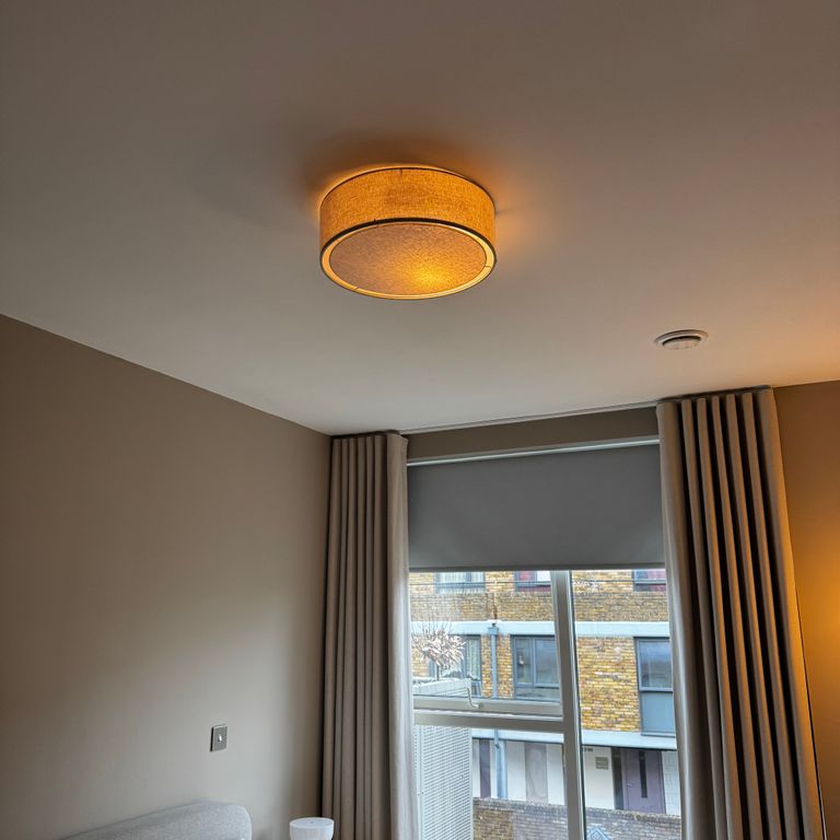Ceiling light installation
